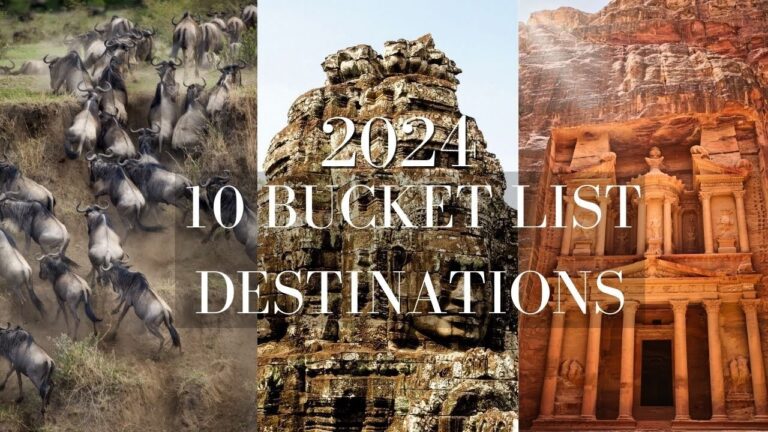 10 BUCKET LIST DESTINATIONS FOR 2024 PART 2 | TRAVEL GUIDE