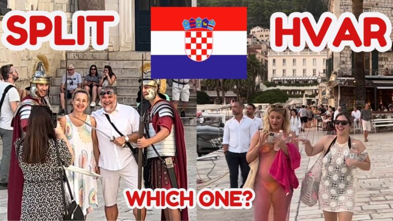 🇭🇷 SPLIT vs HVAR – which one should YOU pick when you visit Croatia? 🤔