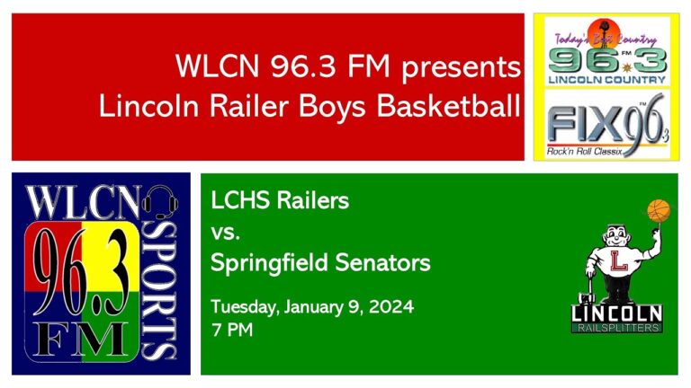 1/9/24 – LCHS Railer boys basketball vs. Springfield